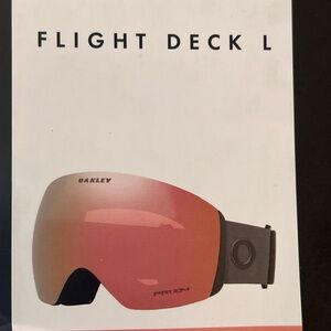 Oakley Black and Gold Logo Display